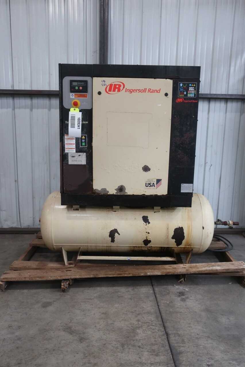 INGERSOLL RAND R11i-A135 TAS ROTARY SCREW AIR COMPRESSOR - AIR COMPRESSORS