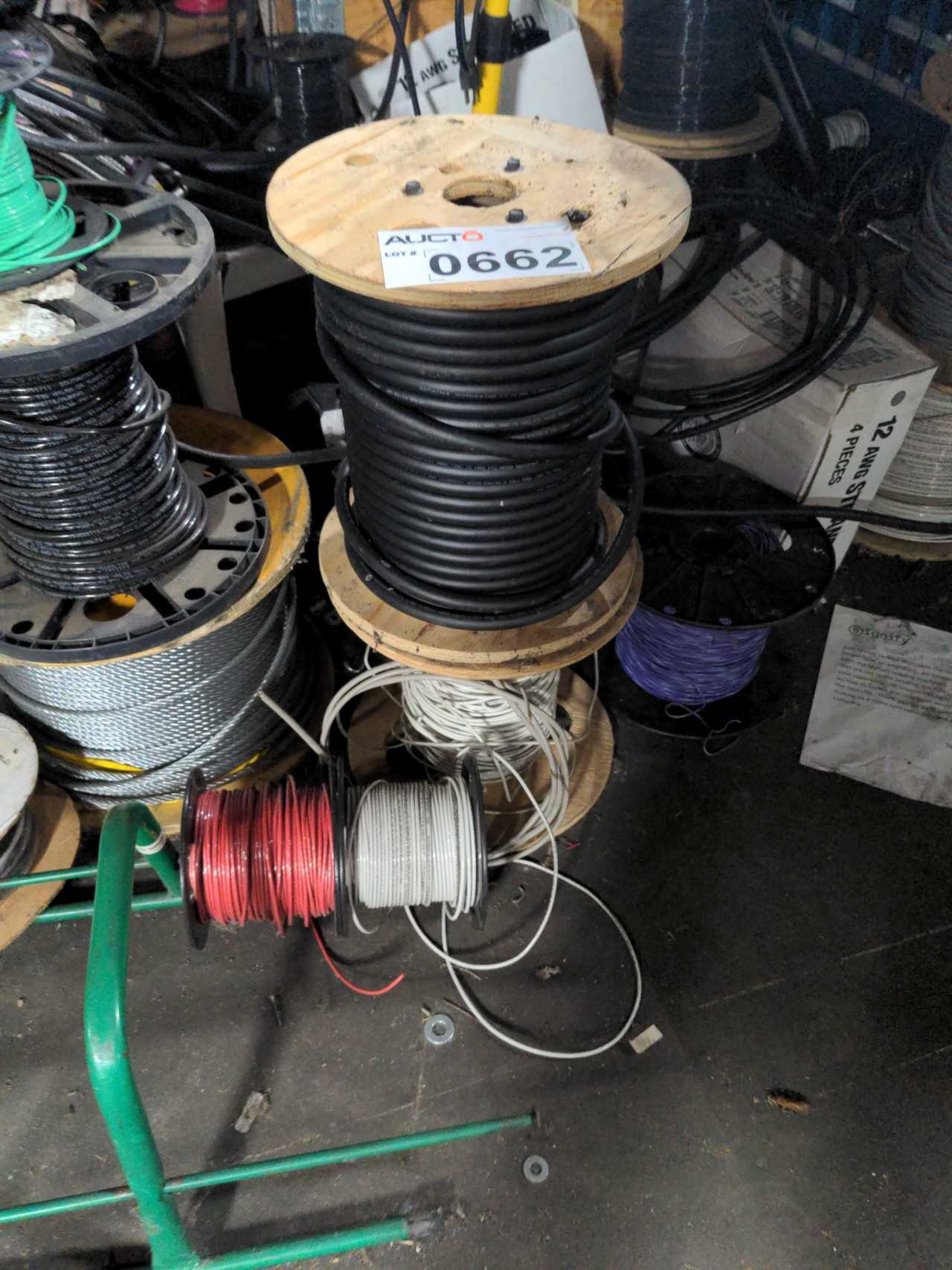 COPPER WIRES ON FLOOR - MISCELLANEOUS