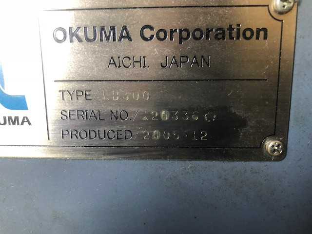 2005 Okuma Space Turn LB300 CNC Turning Center - CNC LATHES