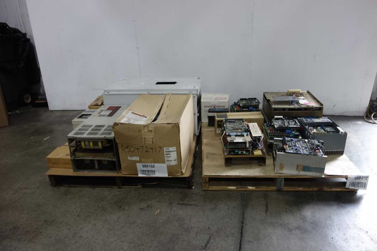 2 PALLETS OF ASSORTED MOTOR DRIVES - MOTOR DRIVES