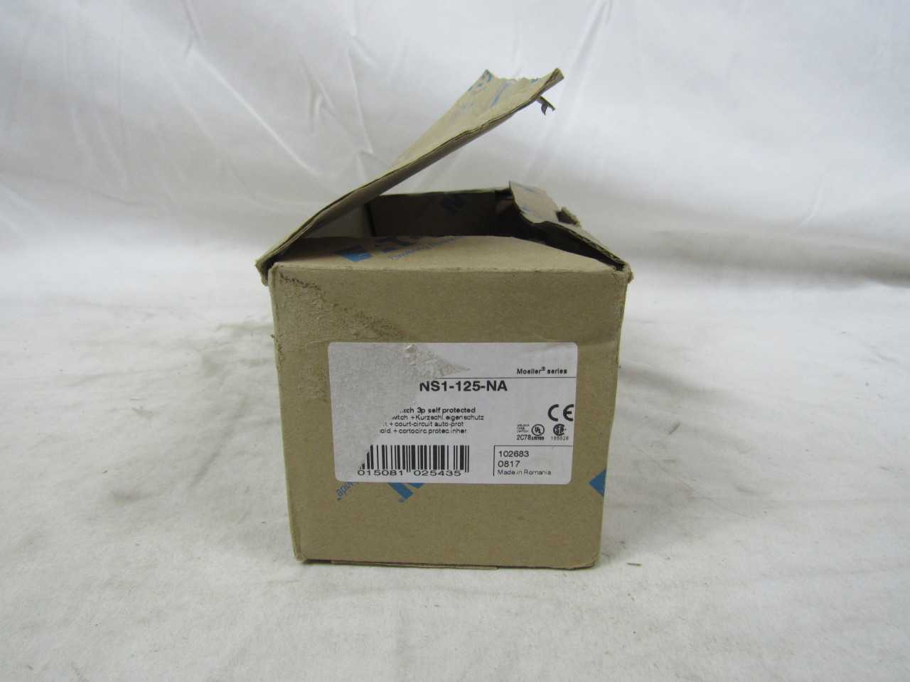 Quantity of 1x NS1-125-NA MCCB/Molded Case Circuit Breakers - CIRCUIT BREAKERS