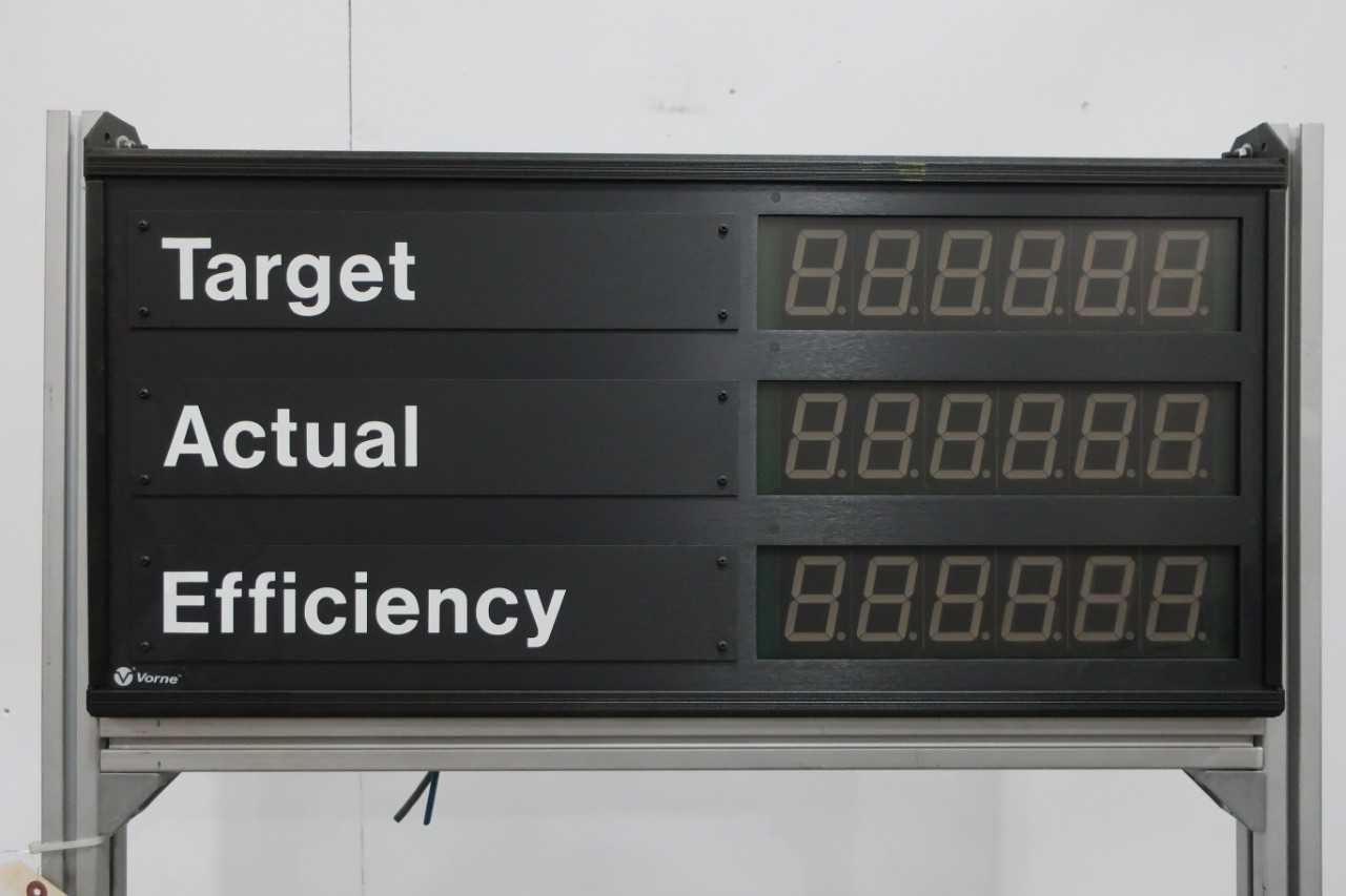VORNE XL600-3T PRODUCTIVITY VISUAL DISPLAY - HMIS & DISPLAYS