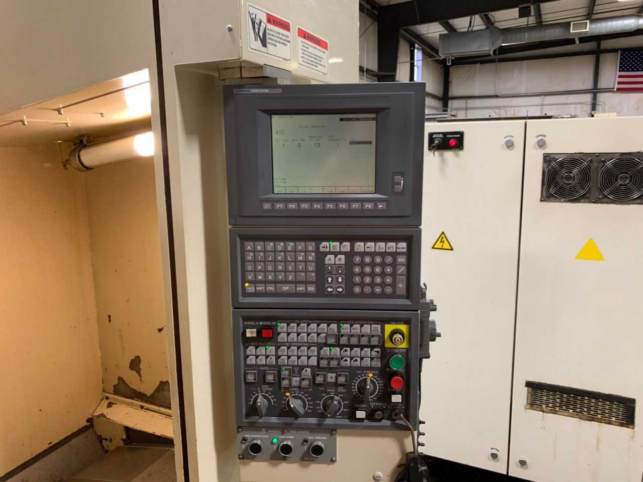 2002 Okuma MC-V4020 Vertical Machining Center - OSP 10M Control - DNC-B - VERTICAL MACHINING CENTERS