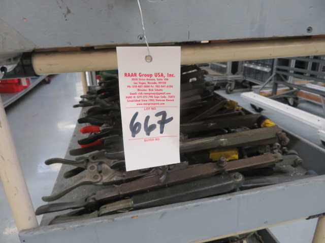 Full Cart of Vice Grip Clamps, Alligator Clamps - MISCELLANEOUS
