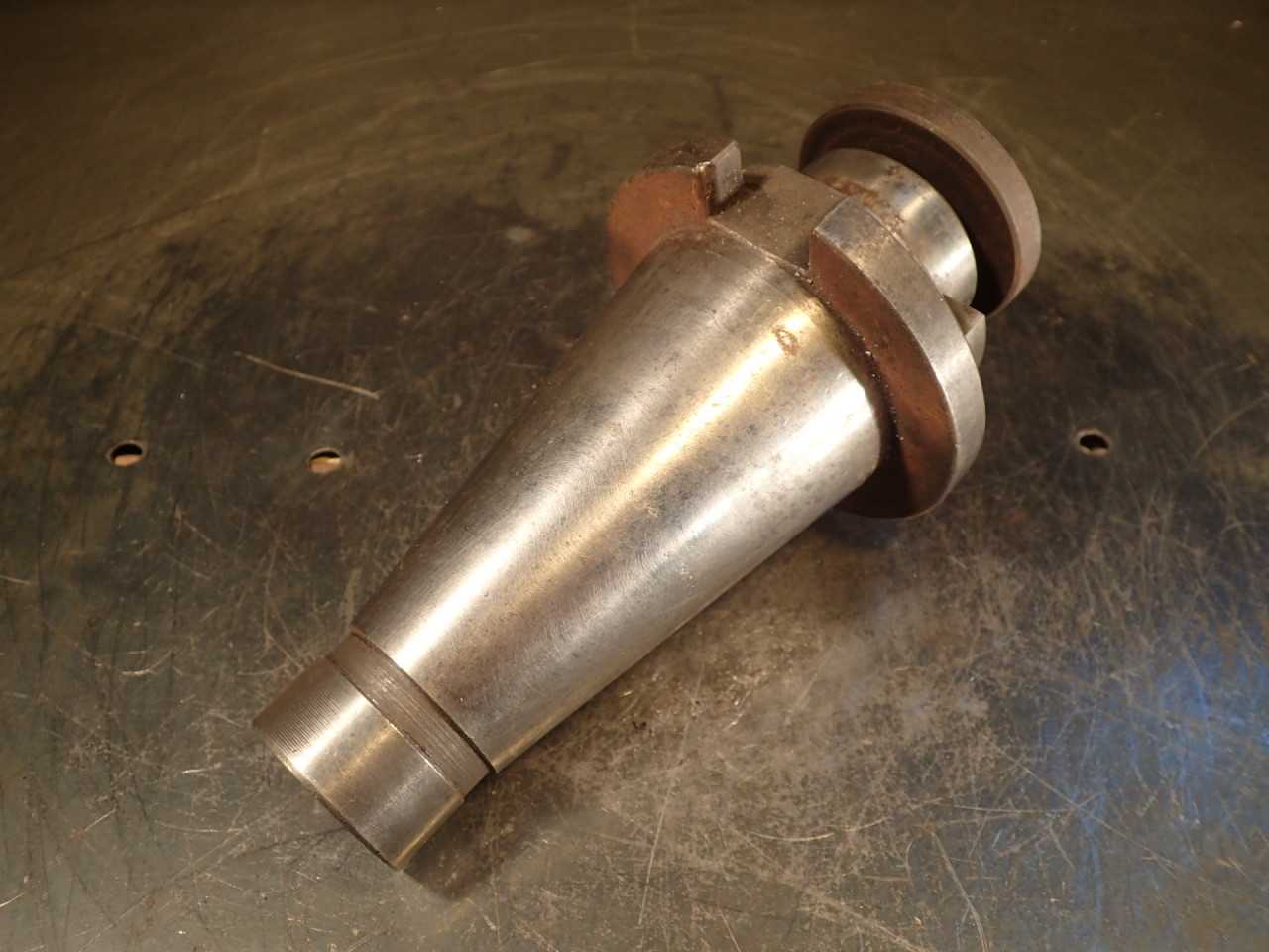 2" Shell Mill Arbor Tool Holder: 1" Projection, NMTB-50 Taper Shank - HOLEMAKING TOOLS