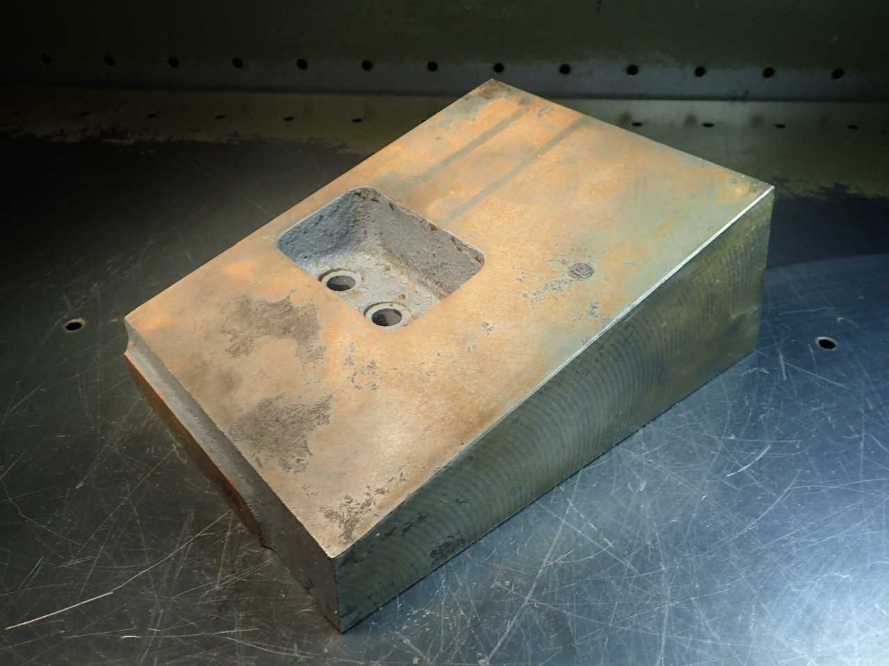 6-1/4" x 8-1/4" x 3-5/8" Right Angle Mill Milling Set-Up Fixture Plate - END MILLS