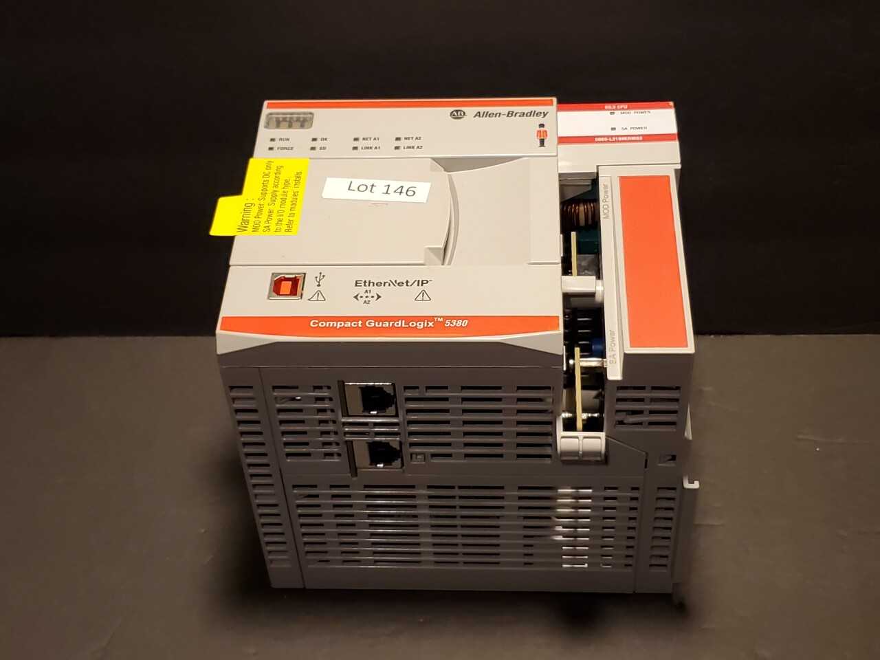 Allen Bradley CompactLogix 5069-L3100ERMS3 - AUTOMATION & CONTROLS