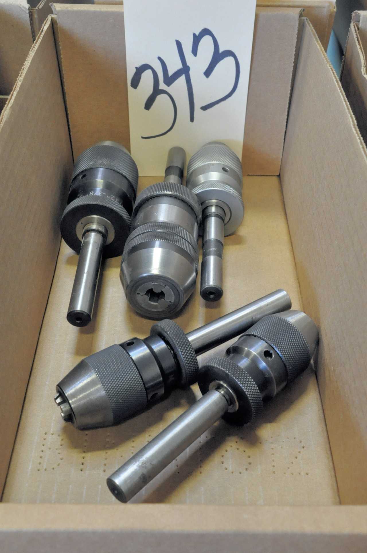 Lot-(5) Drill Chucks in (1) Box - ELECTRIC POWER TOOLS