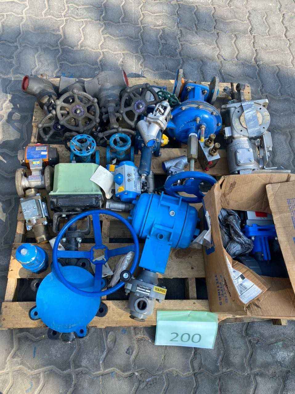 PALLET OF ASSORTED VALVES - VALVES PALLET OF ASSORTED VALVES - VALVES