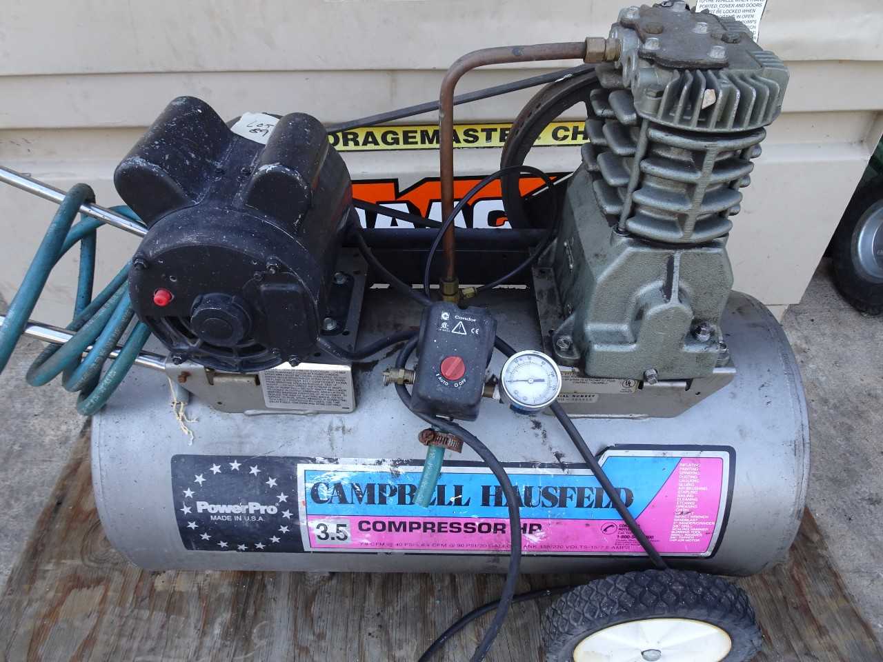 CAMPBELL HOUSFIELD Portable air compressor - AIR COMPRESSORS