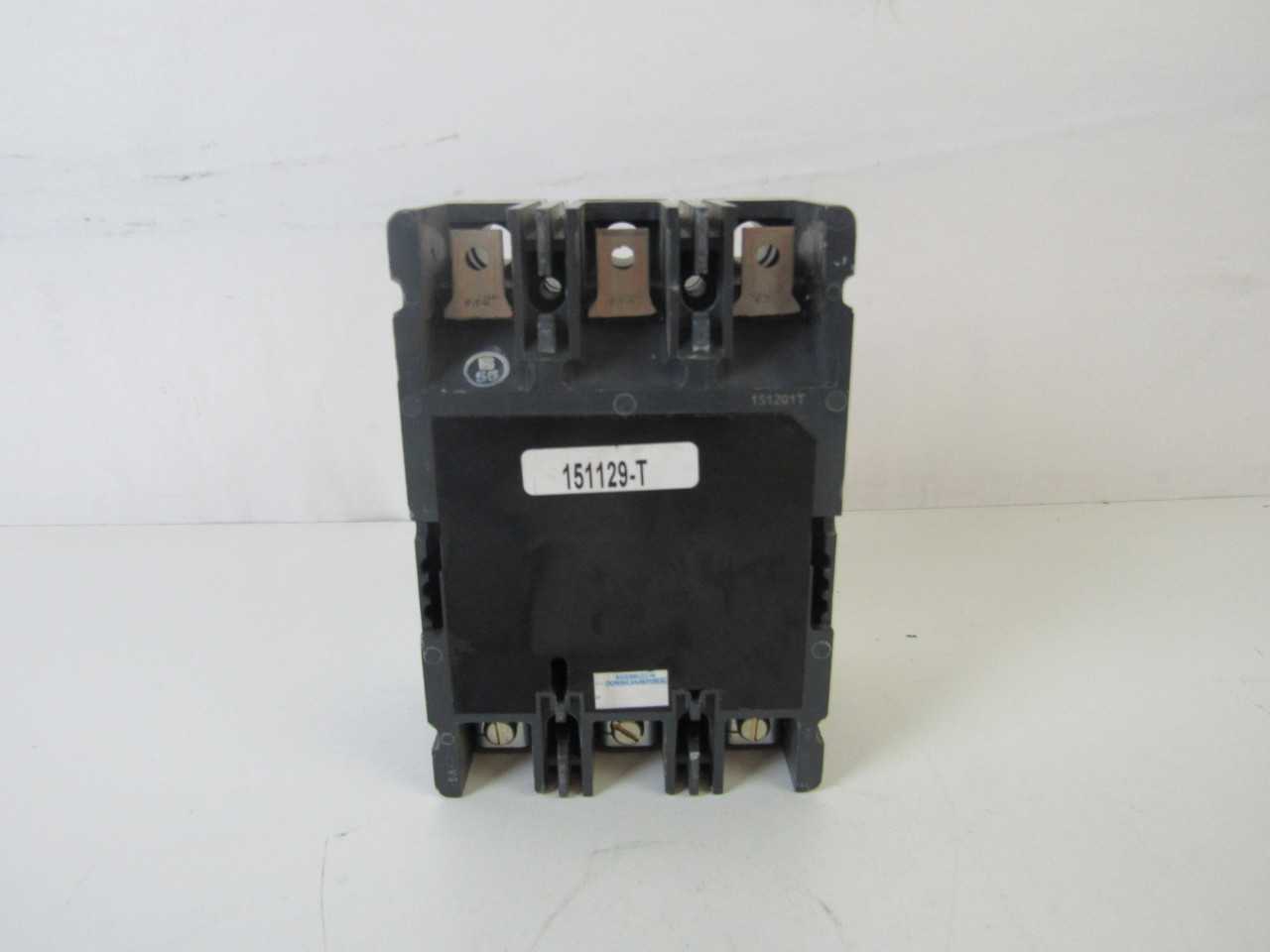 Lot of Quantity 1x HFD3100 MCCB/Molded Case Circuit Breaker - CIRCUIT BREAKERS