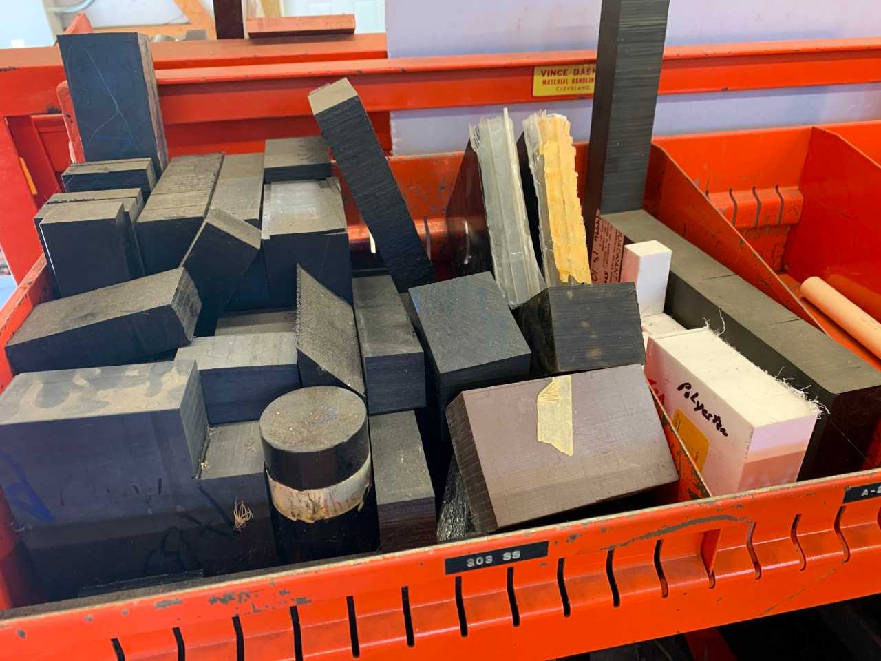 Miscellaneous Materials (Cart Not Included) - ROLLING CARTS