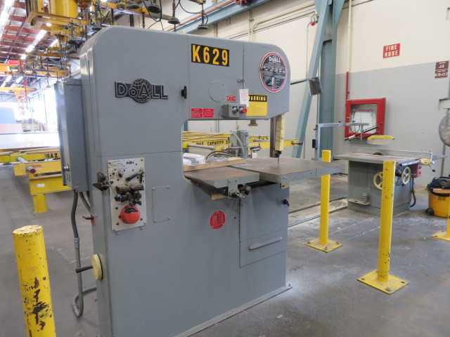 Do All Vertical Band Saw, model DWB 15  M - METAL SAWS