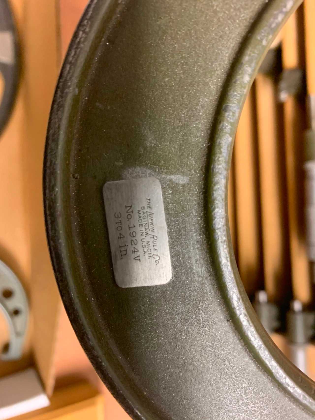 Lufkin 3"-12" Outside Micrometers - ELECTRIC POWER TOOLS