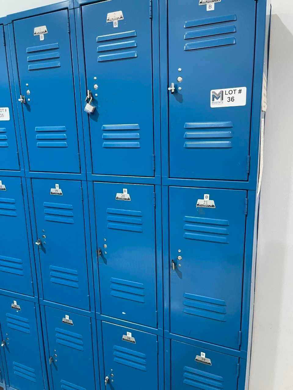9 Door Locker Unit - TOOL STORAGE