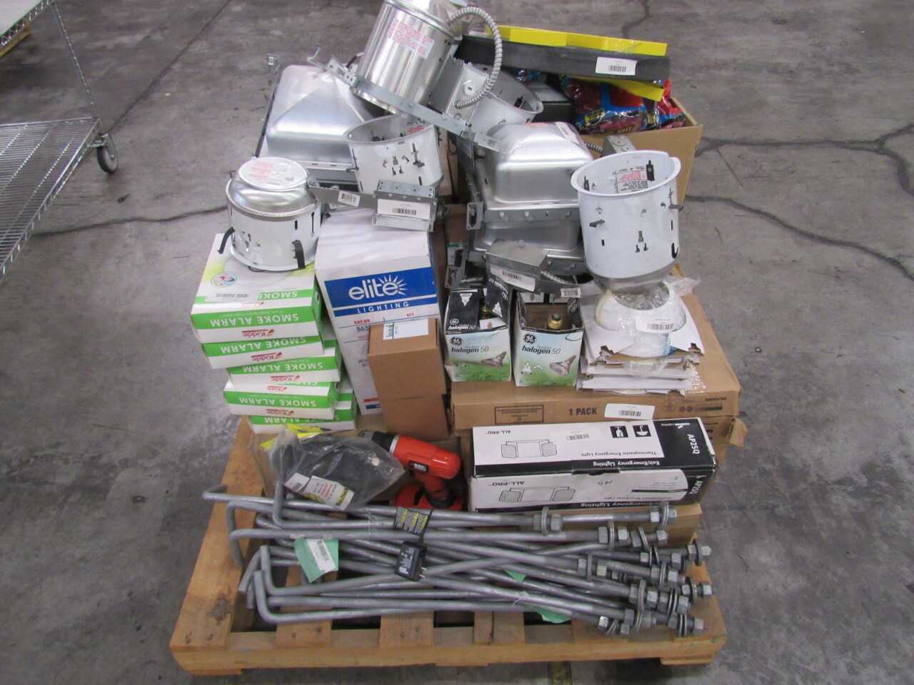 Pallet of Misc Electrical Supplies - ELECTRICAL COMPONENTS