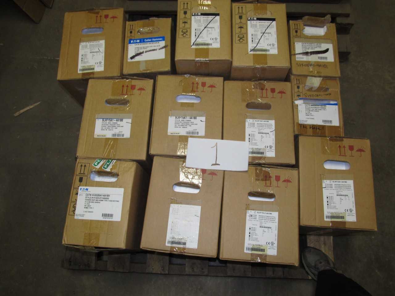 Lot of Eaton Frequency Drives - MOTOR DRIVES