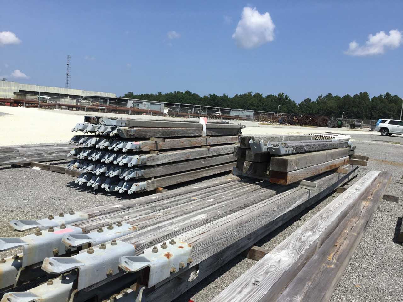 A Lot of Wooden Poles - ELECTRIC POWER TOOLS