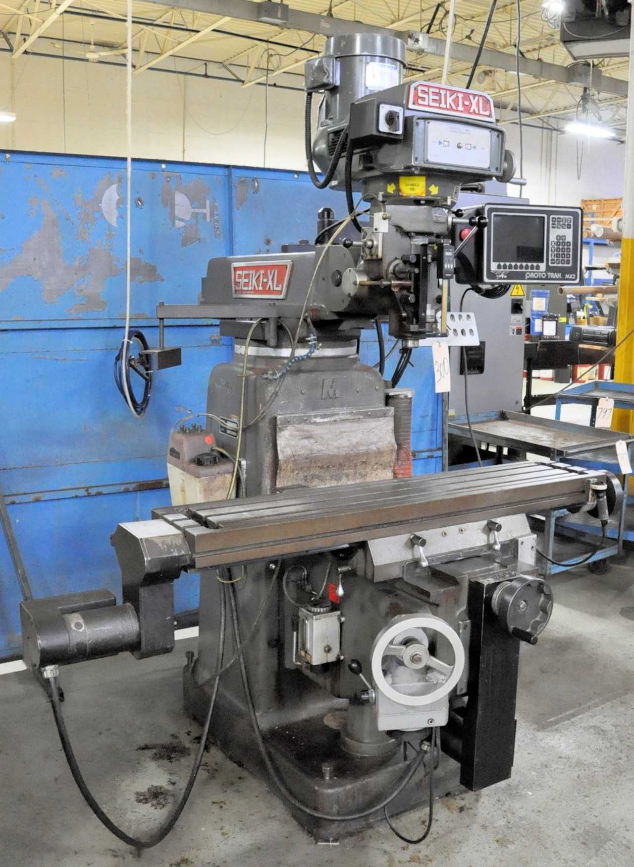 Seiki XL 3 HP Variable Speed Vertical Milling Machine - VERTICAL MILLING MACHINES