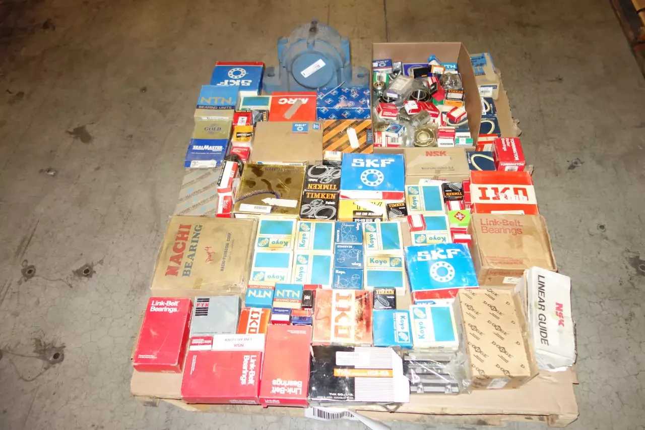 1 PALLET OF ASSORTED BEARINGS - BEARINGS 1 PALLET OF ASSORTED BEARINGS - BEARINGS