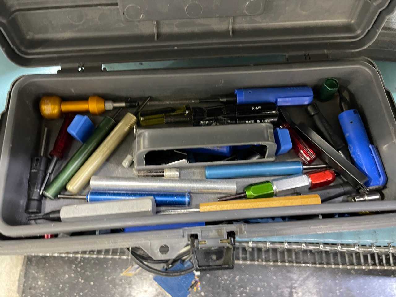 Box with all Contents - ELECTRIC POWER TOOLS