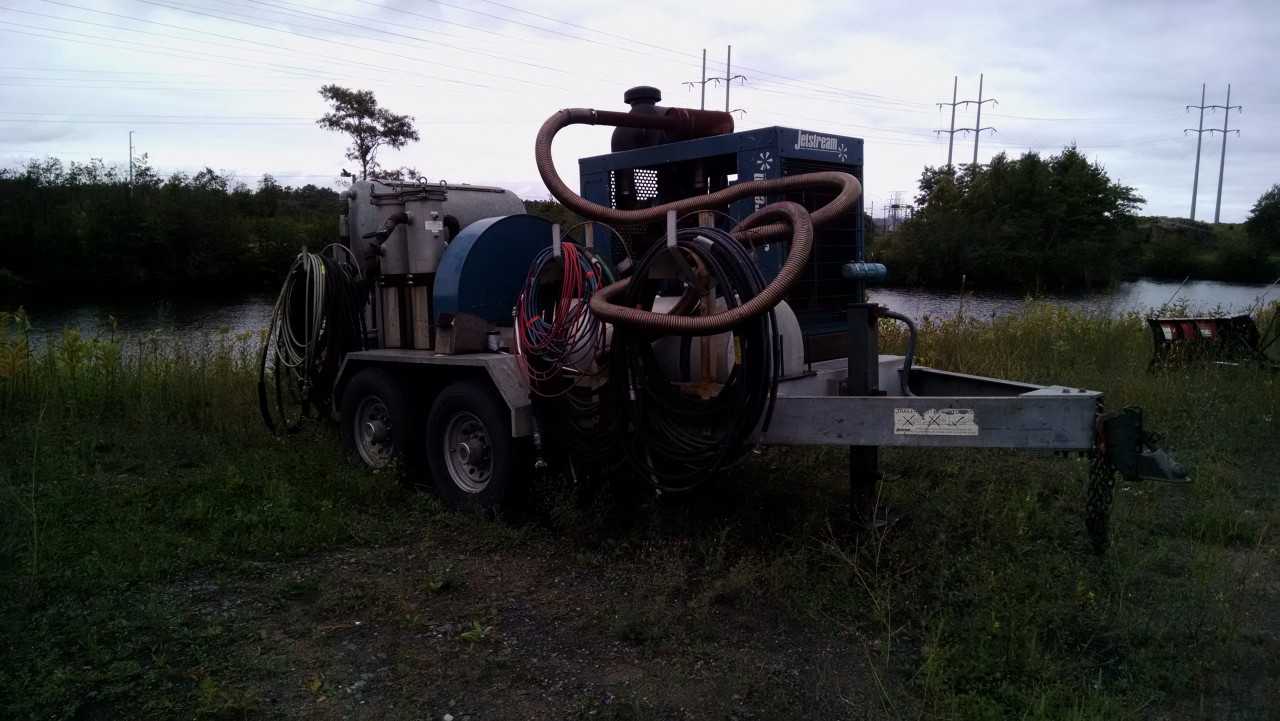 2004 Jetstream Series 3000 Water Blaster w/ Trailer - PLANT & FACILITY EQUIPMENT