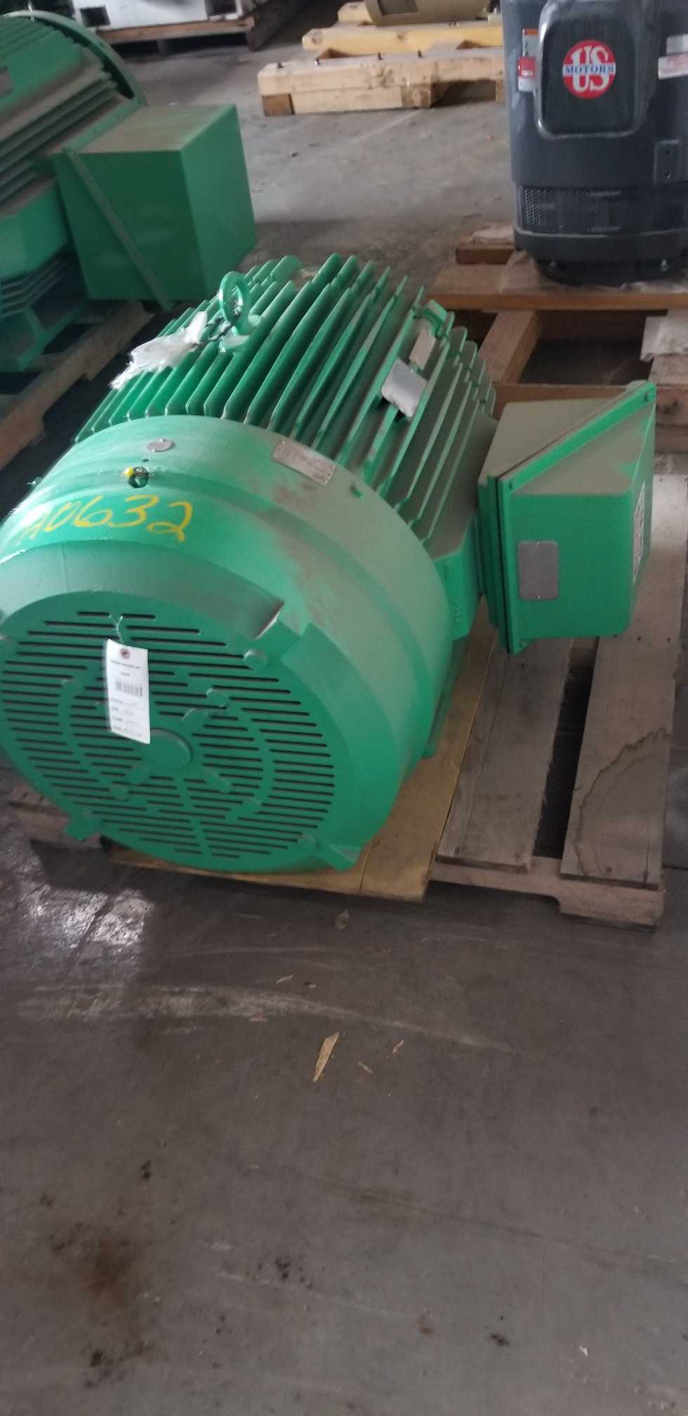125 HP 1800 RPM 444T Frame Reliance Motor Rebuilt - ELECTRIC MOTORS