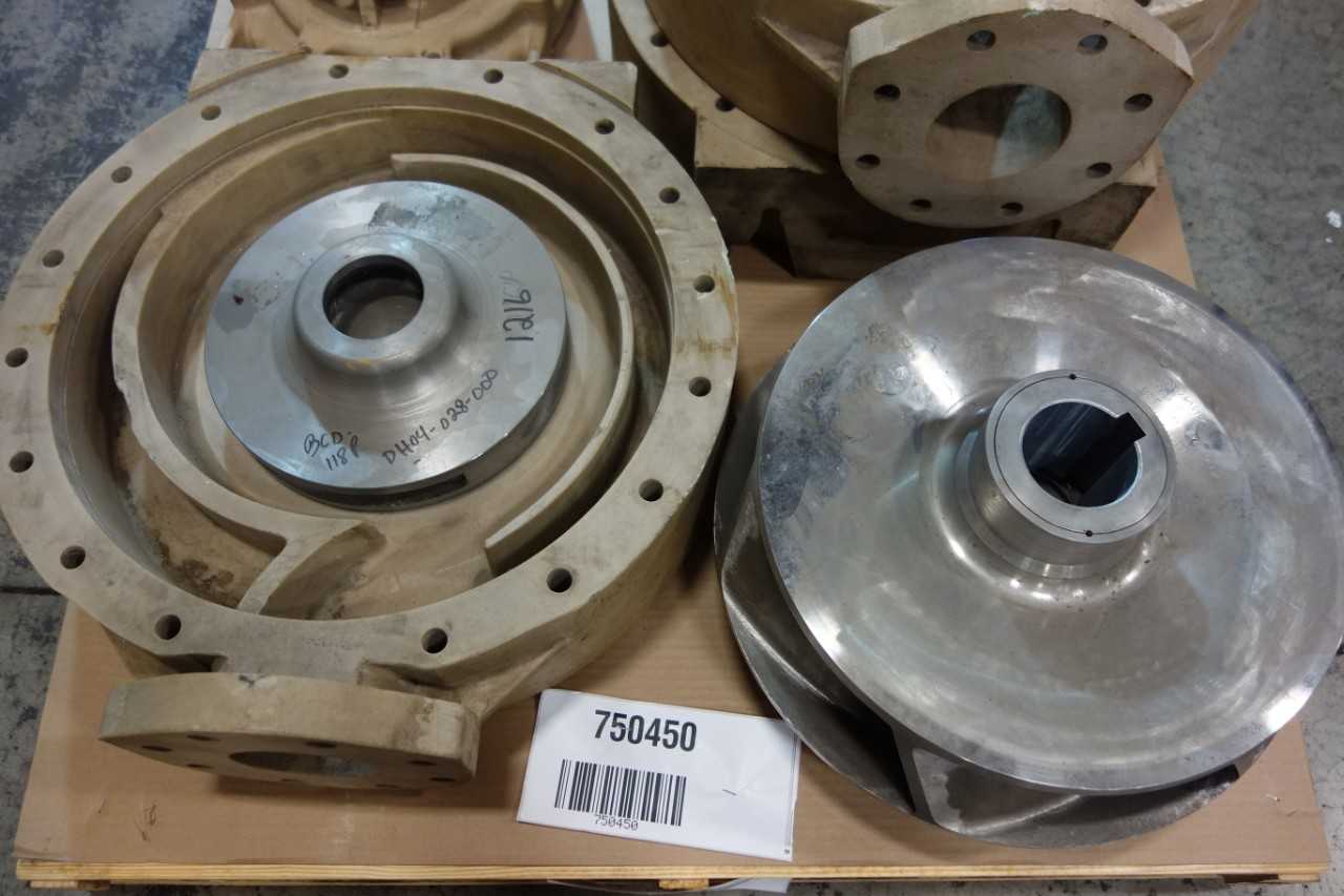 1 PALLET OF ASSORTED PUMP REPLACEMENT PARTS AND ACCESSORIES- FYBROC - PUMPS