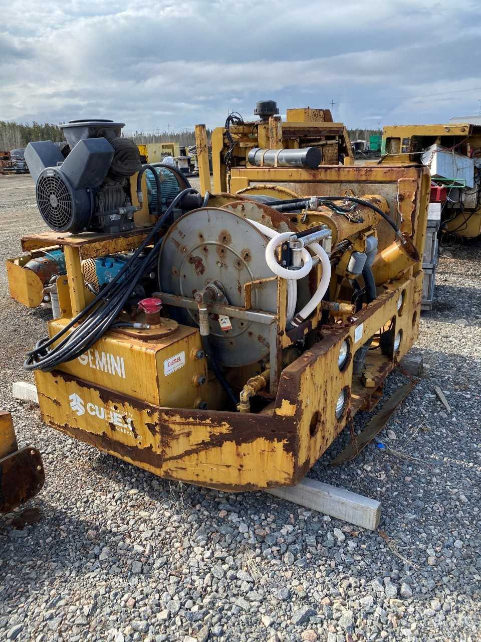 Cubex Gemini Cable Bolter Drill - 2000 Hours - CONSTRUCTION EQUIPMENT