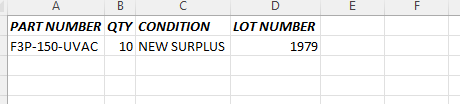 NEW SURPLUS BREAKERS - MISCELLANEOUS