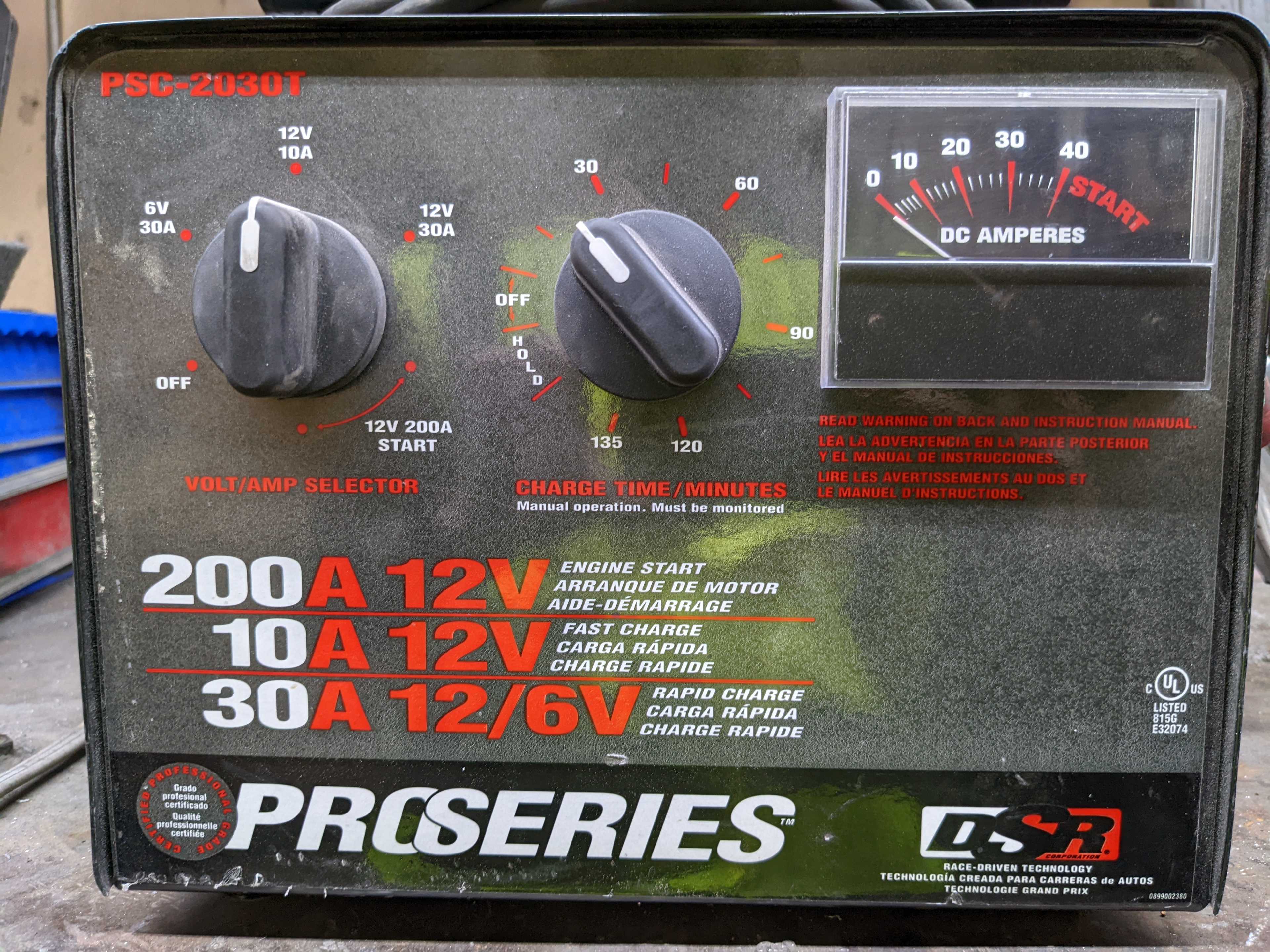 BATTERY CHARGER - ELECTRICAL COMPONENTS