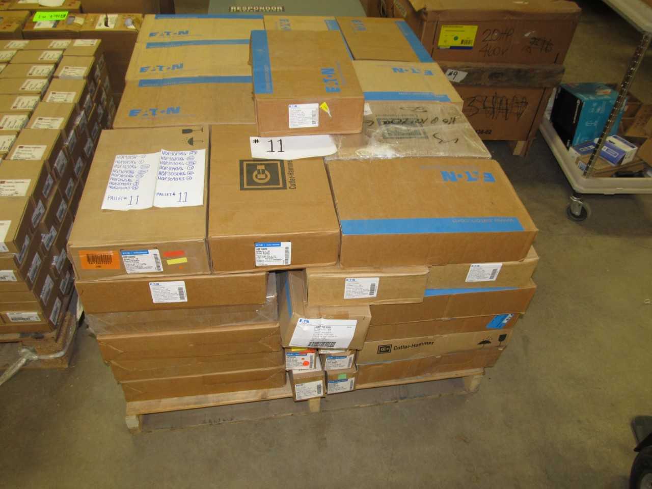 Lot of Eaton Type HQP Circuit Breakers - CIRCUIT BREAKERS