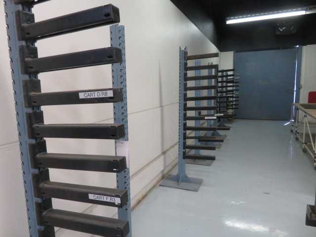Parts Storage Racks, (lot) - MISCELLANEOUS