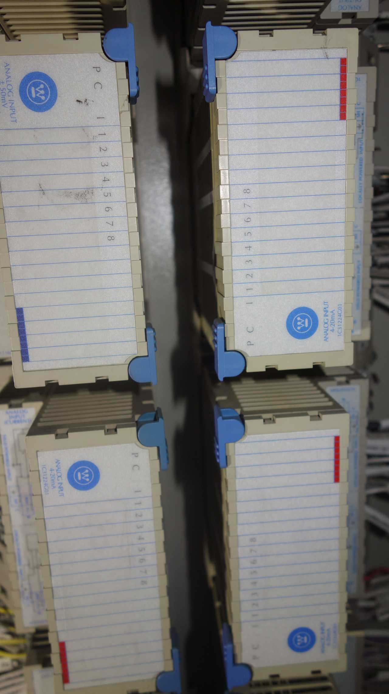 X7 WESTINGHOUSE OVATION CONTROL CABINETS W/ MODULES - AUTOMATION & CONTROLS