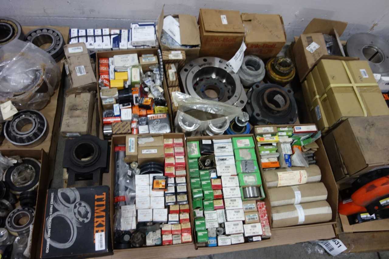 4 PALLETS OF ASSORTED POWER TRANSMISSION - POWER TRANSMISSION