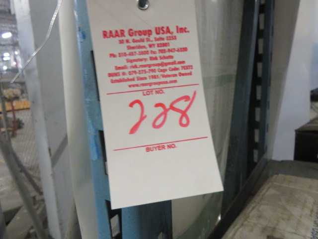 Pallet Rack and Contents, nothing that is "Red" on the ground - MISCELLANEOUS