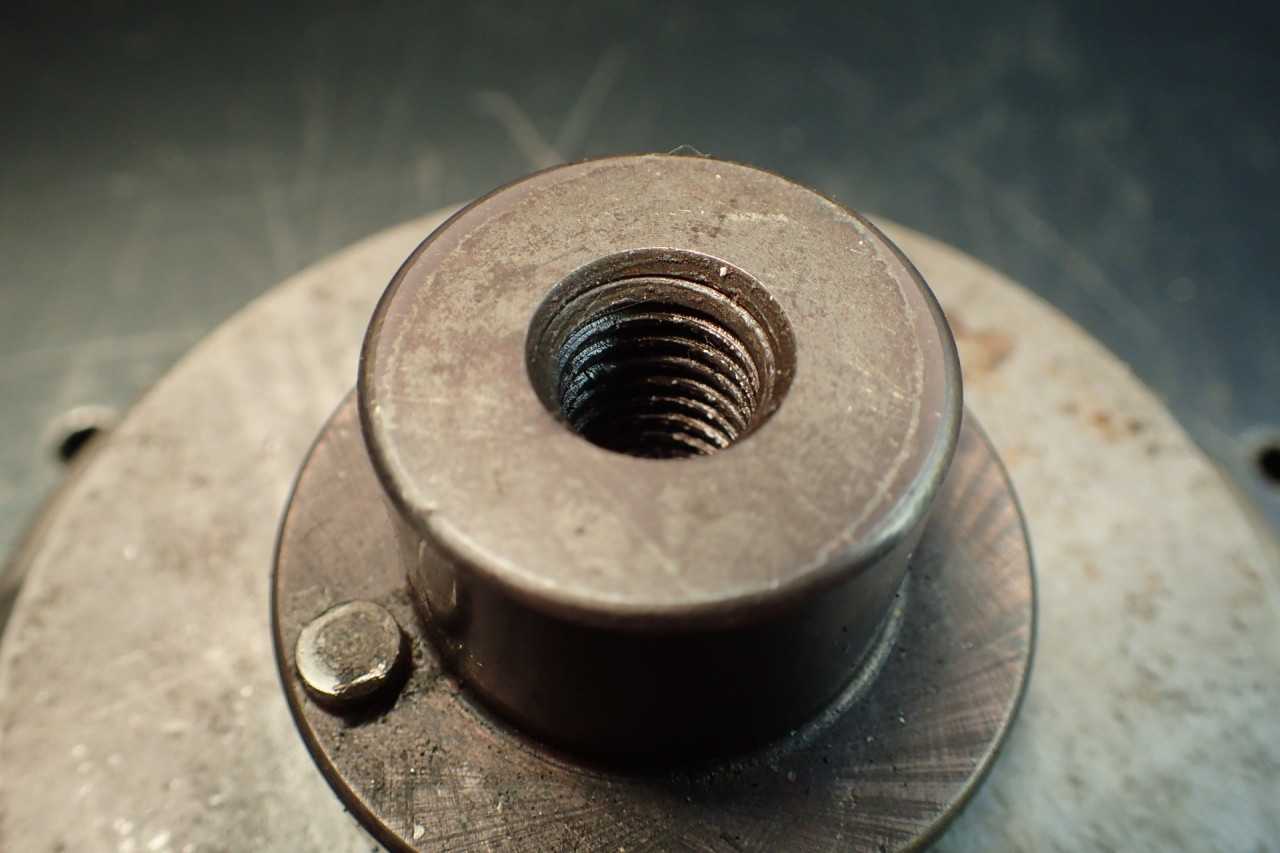 Wilson 1" Square +.032" Turret Press Punch & Die Set 5" Base Used Good Condition - MACHINING ACCESSORIES & TOOLING