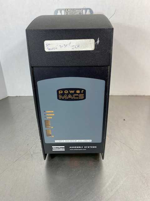 Lot of 10 Atlas Copco TC-52 P-N Power Macs Controller 4240-0410-81 Drives - Used - Bench Tested - MOTOR DRIVES