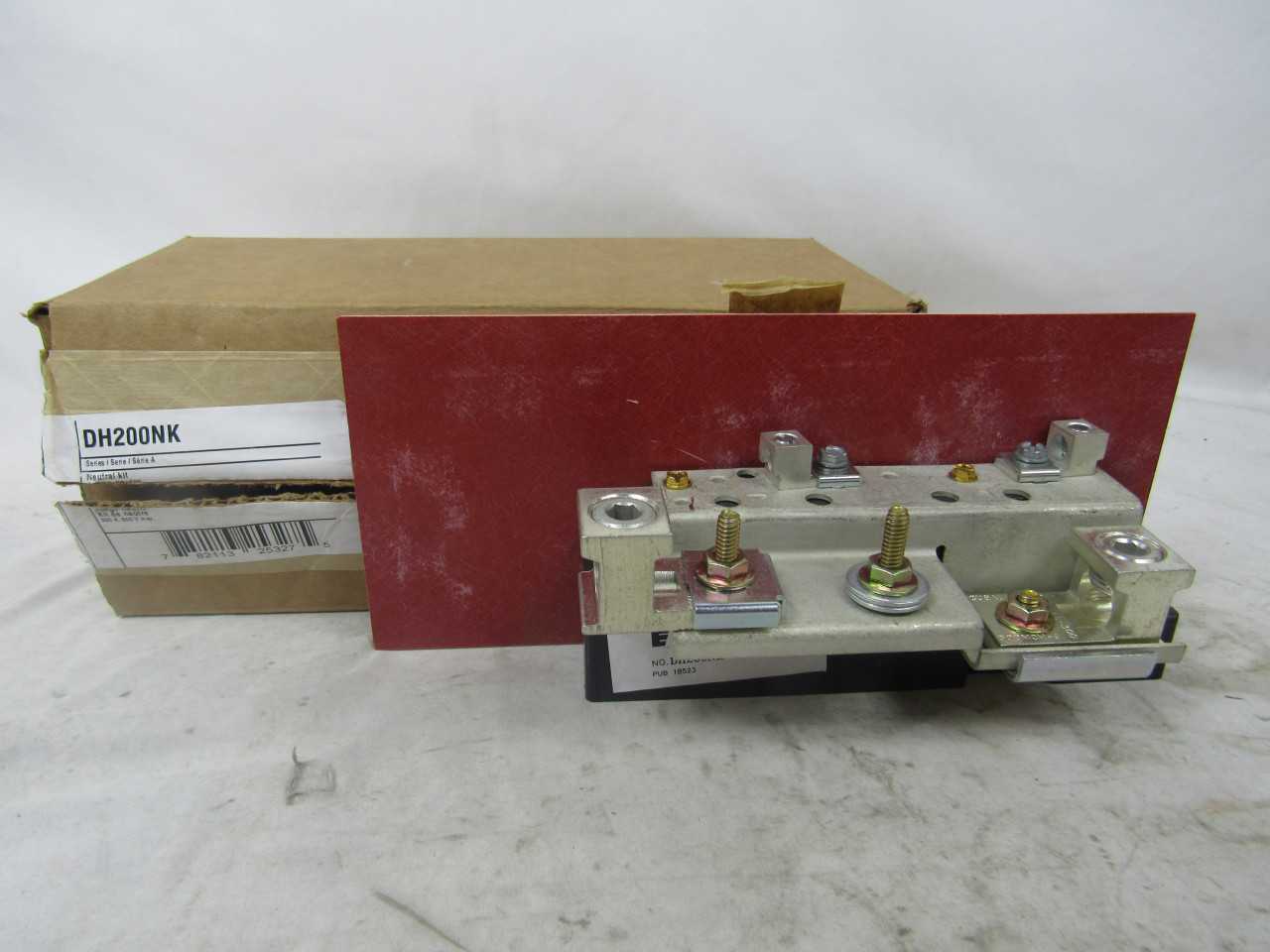 Quantity of 2 New Surplus Eaton DH200NK Neutral Kits 200A - ELECTRICAL COMPONENTS