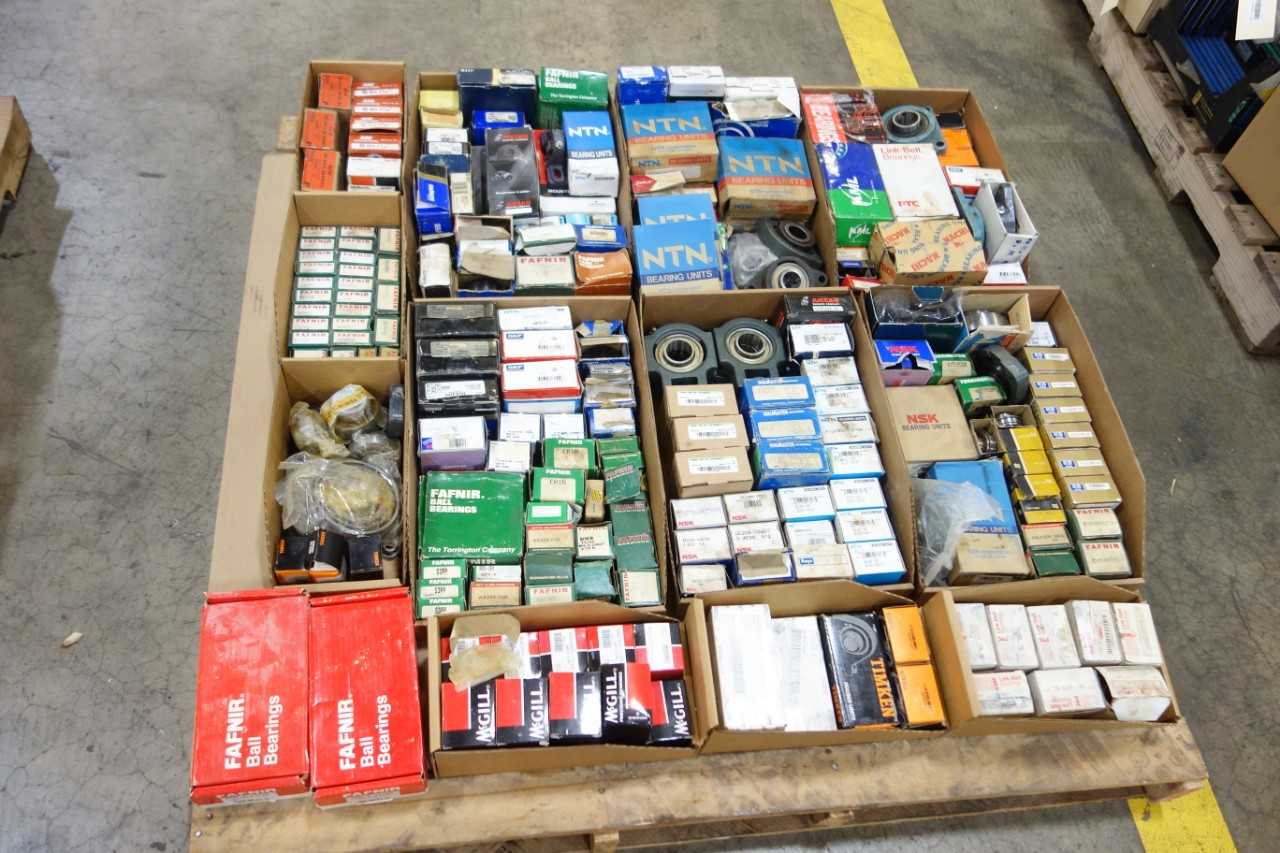 1 PALLET OF ASSORTED BEARINGS - BEARINGS