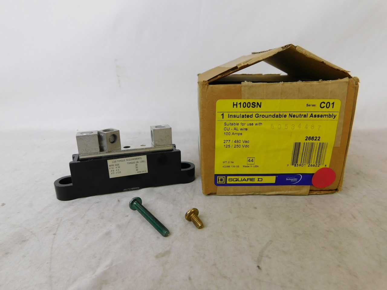Quantity of 21x Assorted Neutral/Grounds - ELECTRICAL COMPONENTS