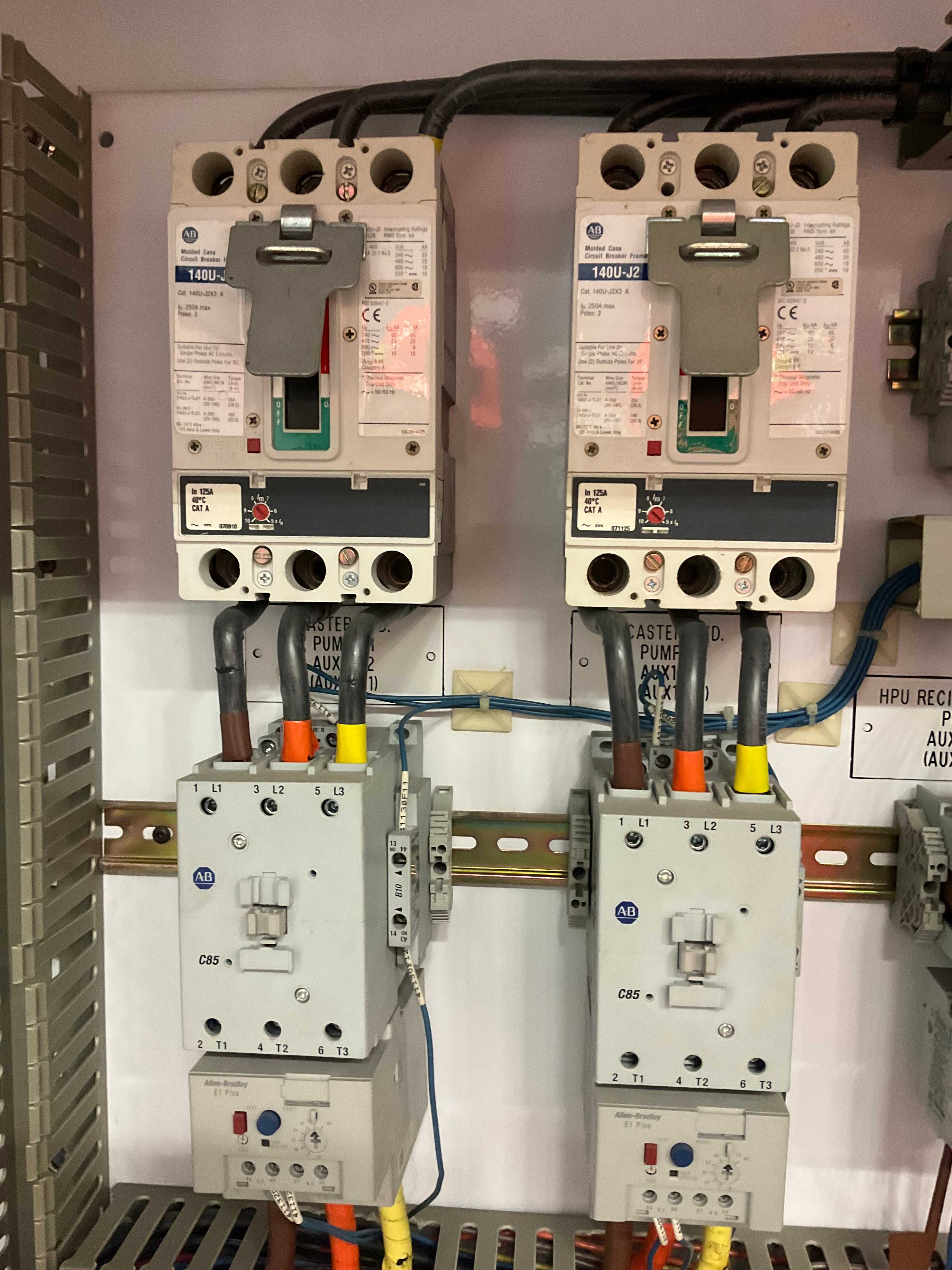 QTY 4 - CONTROL CABINETS WITH ALLEN BRADLEY CONTROLS - CONTROL CABINETS QTY 4 - CONTROL CABINETS WITH ALLEN BRADLEY CONTROLS - CONTROL CABINETS