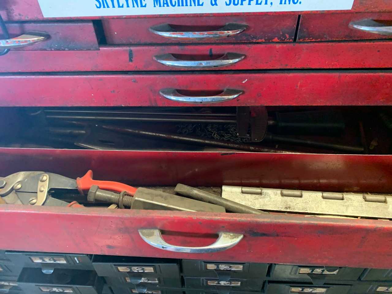 Tool Box with Shelving unit - TOOL STORAGE