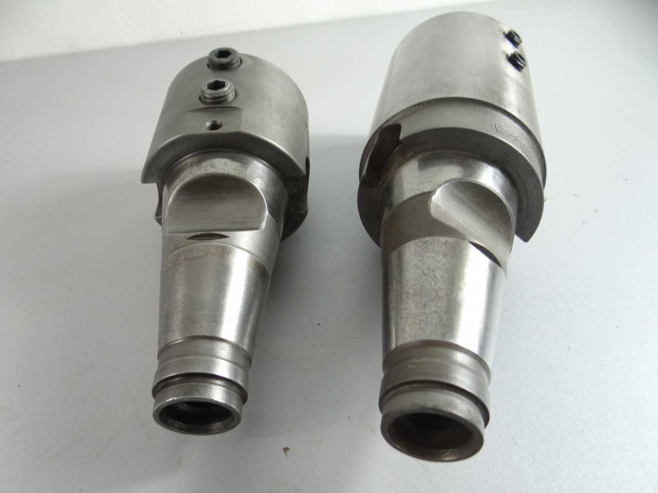 Pair of Devlieg NMTB50 Flash Change End Mill Holders - MACHINING ACCESSORIES & TOOLING