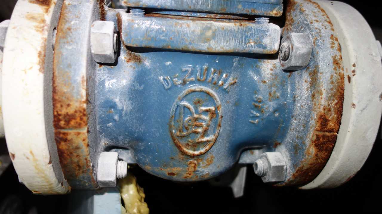 LOT OF 5 ASSORTED DEZURIK M295 3IN STEEL PLUG VALVES - PLUG VALVE