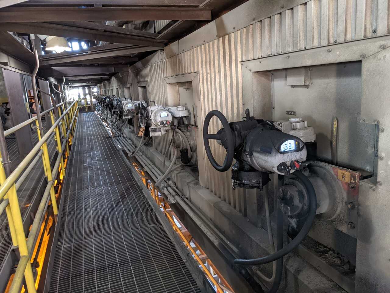 Lot of 6 Rotork Actuators - VALVES