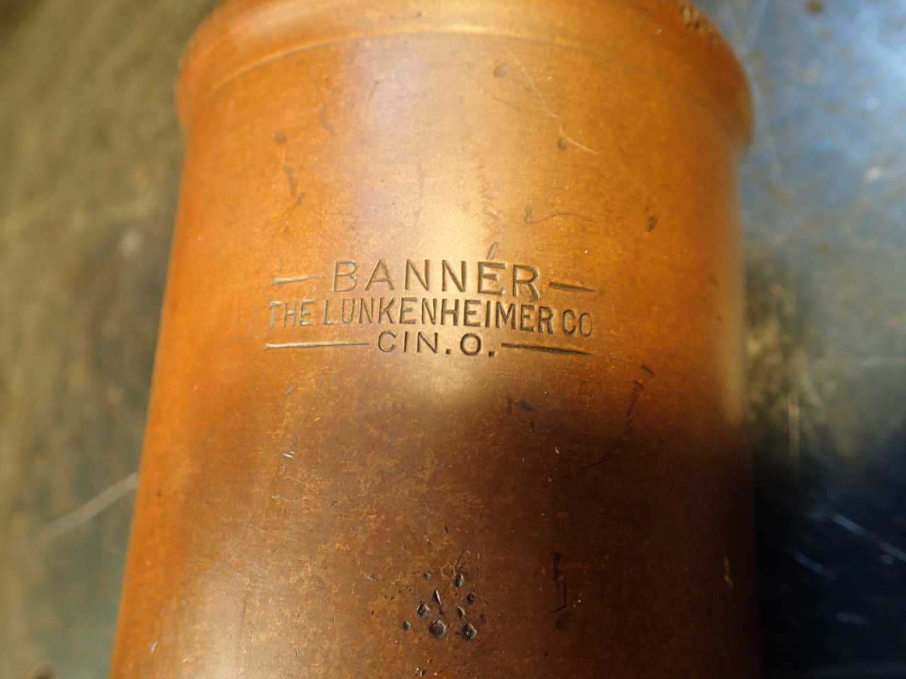 Lunkenheimer Banner #6 Brass Hit Miss Sight Glass Oiler Body: 3/4" NPT Thread - MACHINING ACCESSORIES & TOOLING