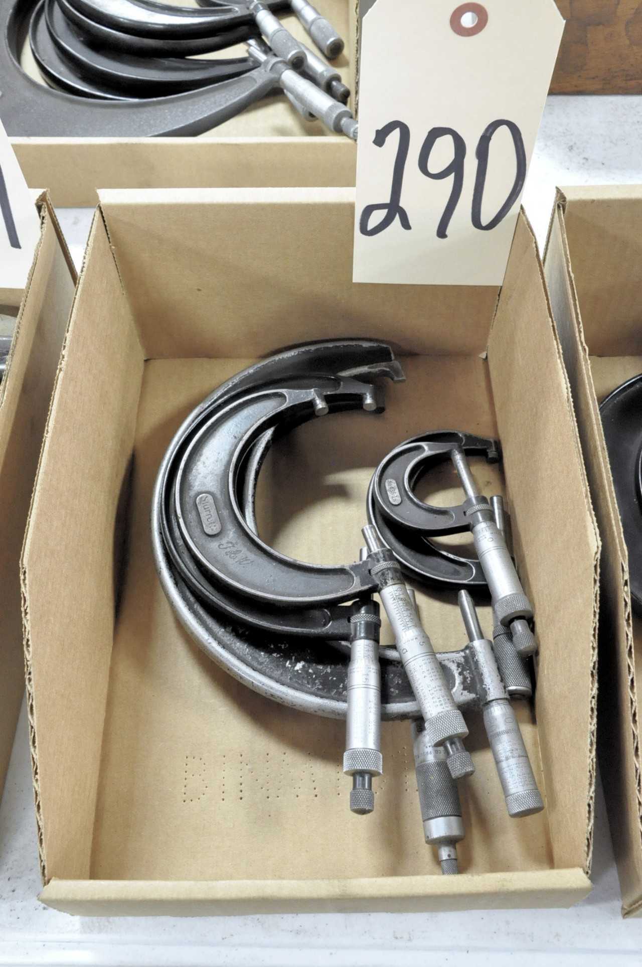 Lot 6 Asstd Micrometer in 1 box - ELECTRIC POWER TOOLS