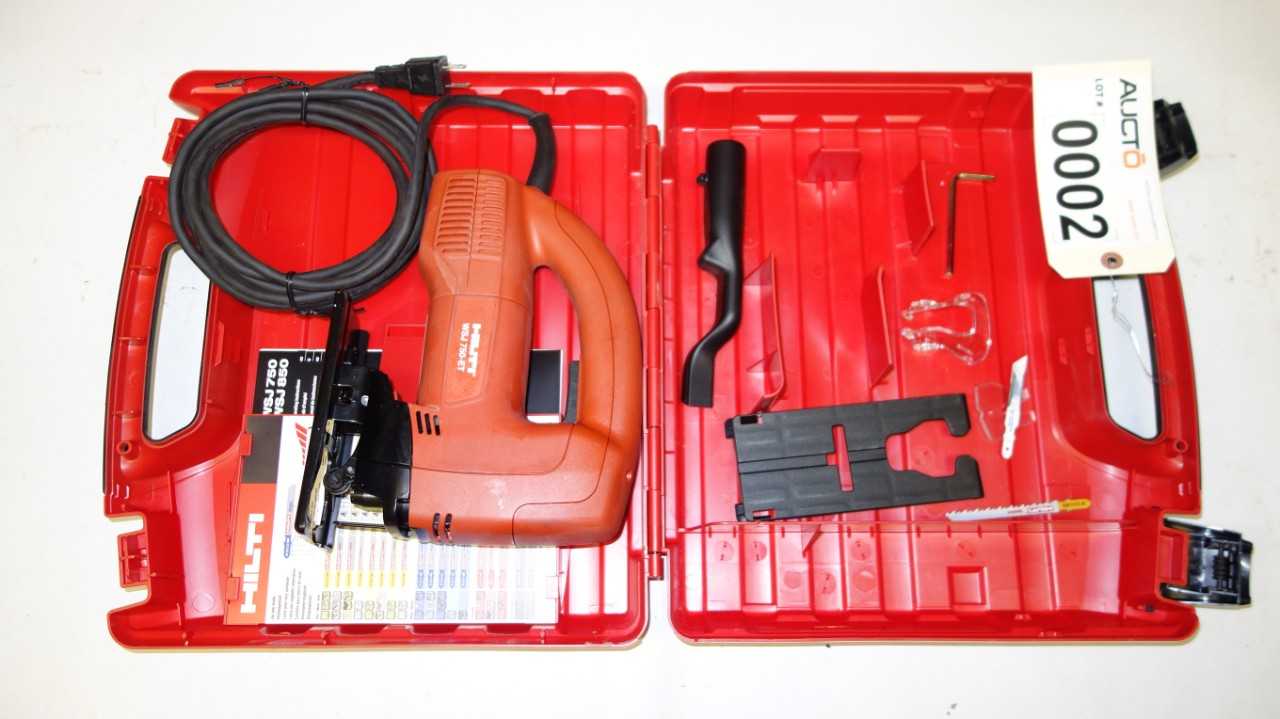 HILTI WSJ 750-ET JIGSAW - ELECTRIC POWER TOOLS