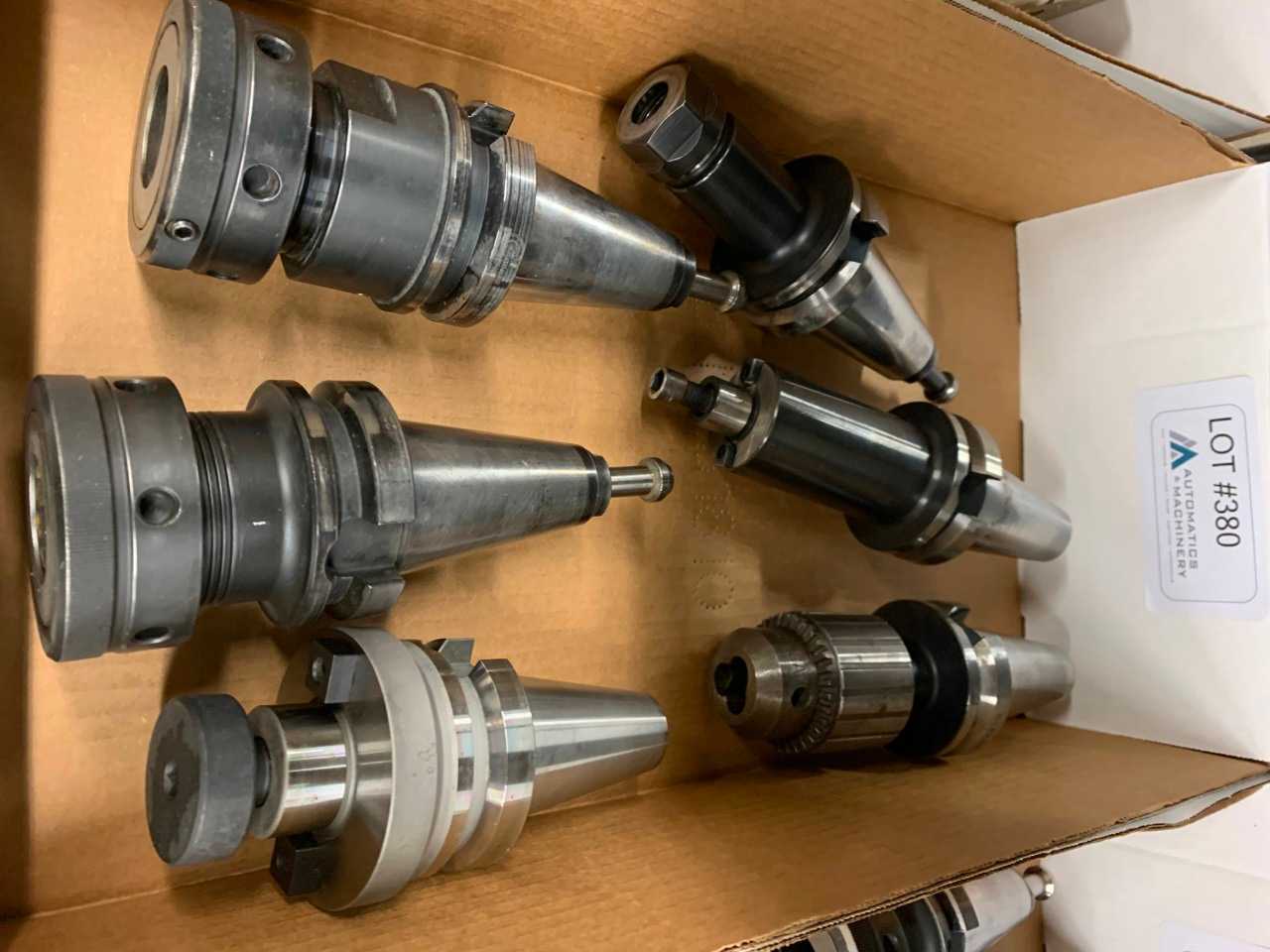 (6) BT 40 Toolholders - ELECTRIC POWER TOOLS